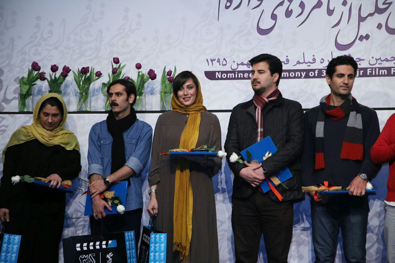 عکس / مهتاب کرامتی در آئین تجلیل از نامزدهای سی‌و‌پنجمین جشنواره فیلم فجر