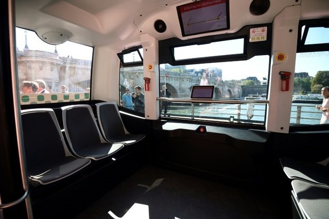 اتوبوس‌های بدون‌راننده در پاریس +تصاویر
