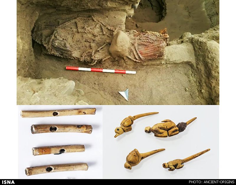 کشف زن 4500 ساله در پرو+عکس