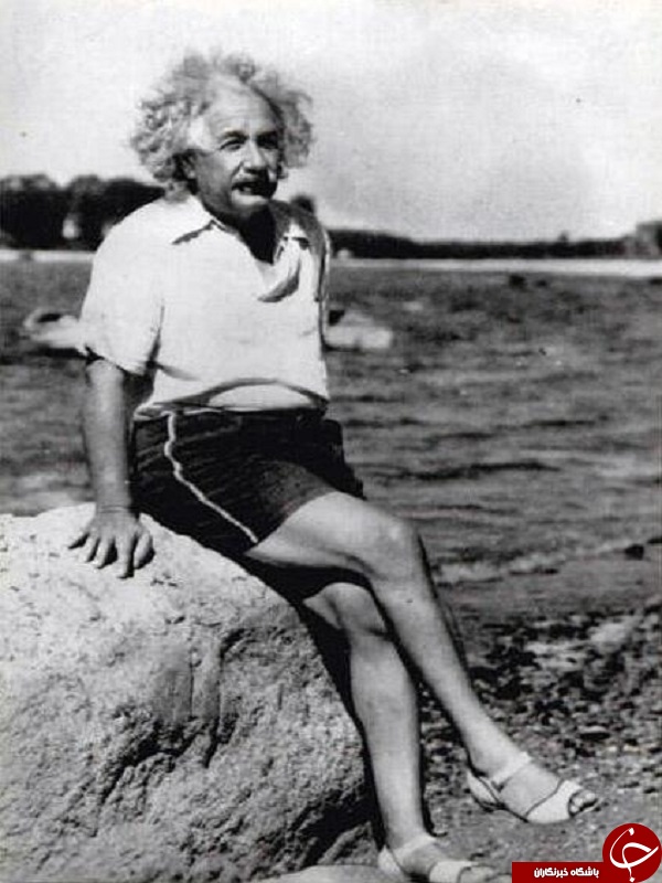تصویر دیده نشده از آلبرت اینشتین