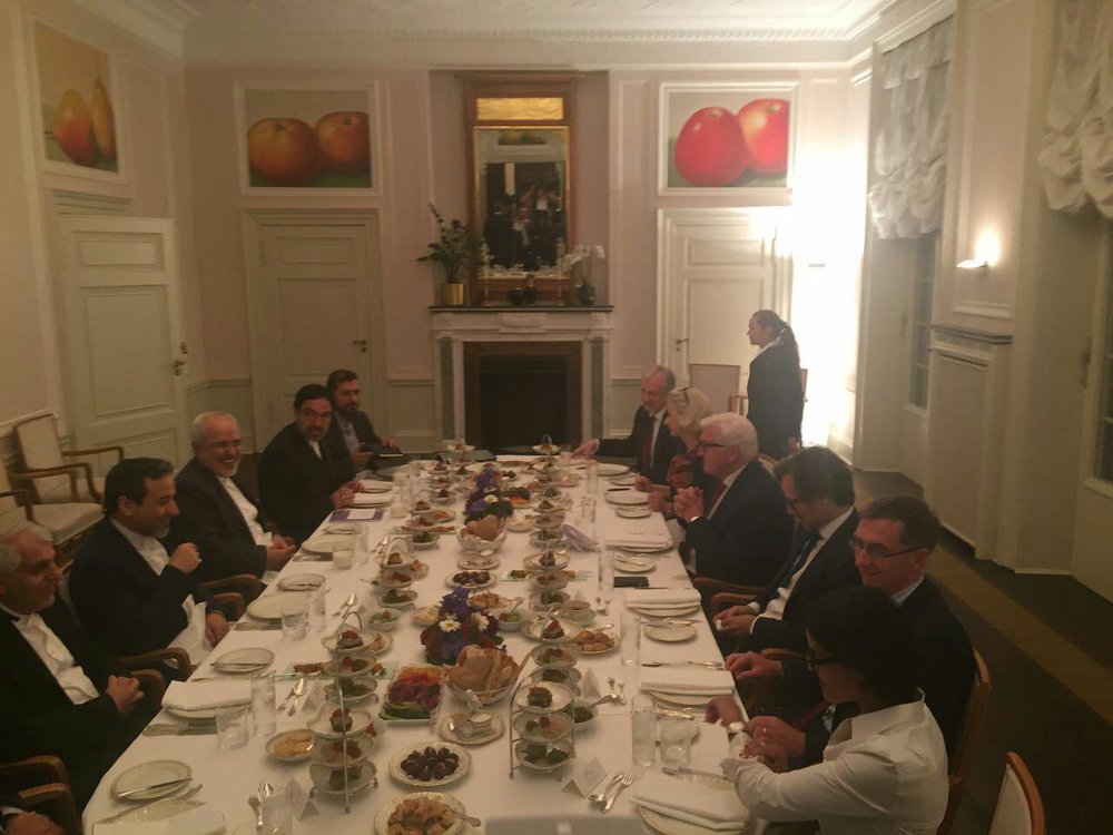 افطاری وزیر خارجه آلمان برای ظریف+تصاویر