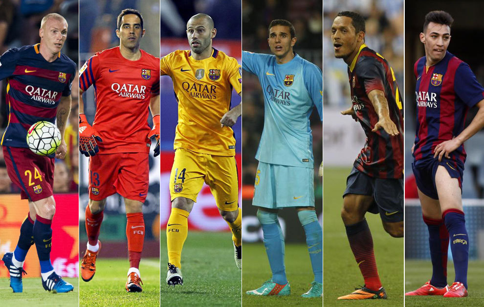 8 بازیکن در صف تمدید قرارداد با بارسلونا+عکس