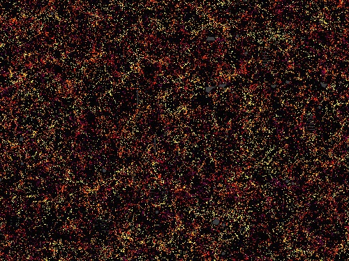 بزرگترین نقشه سه بعدی جهان از ۱.۲ میلیون کهکشان هستی