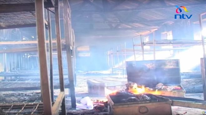 دانش‌آموزان معترض در کنیا خوابگاه‌های مدرسه را آتش زدند