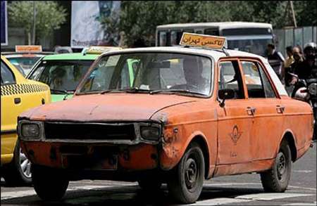 ورود تاکسی های فرسوده به منطقه 12 تهران ممنوع شد