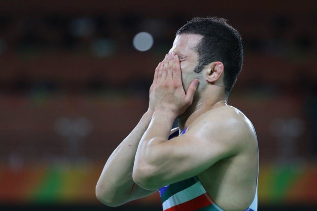 اشک و افسوس حسن رحیمی پس از مدال برنز المپیک