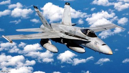 سقوط جنگنده اف 18 آمریکا