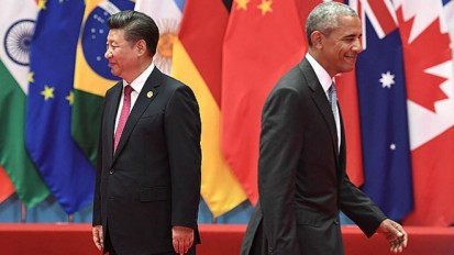 تنش بین مقامات آمریکا و چین در اجلاس جی۲۰/کنایه اوباما به چینی‌ها+تصاویر