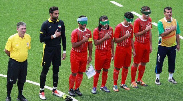 تیم فوتبال پنج نفره ایران نایب قهرمان شد
