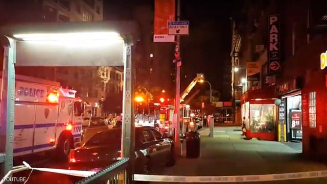 انفجار بمب در منهتن نیویورک/25 نفر زخمی شده‌اند
