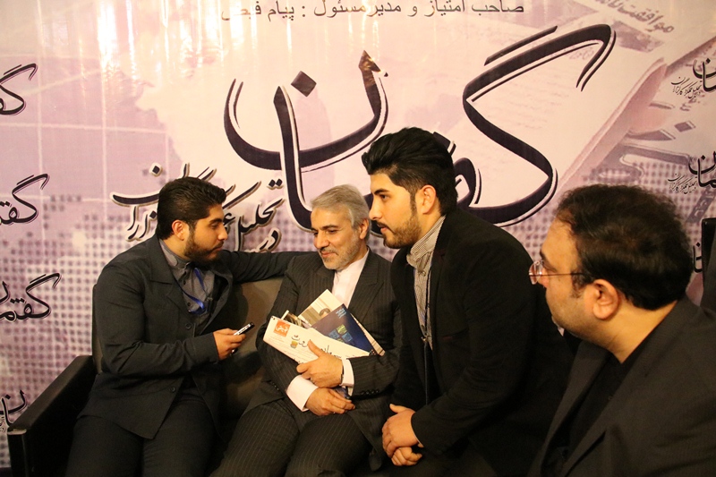 گزارش تصویری/ بازدید سخنگوی دولت از نمایشگاه مطبوعات