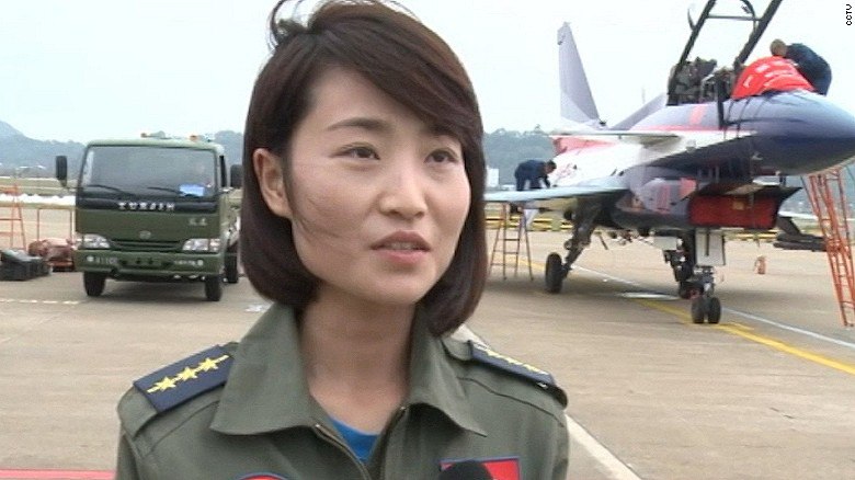 کشته شدن اولین خلبان زن جنگنده چینی