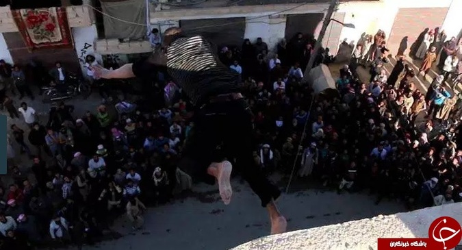 داعشی‌ها یک مرد سوری را به طرز فجیعی اعدام کردند +تصاویر