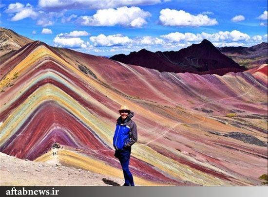عکس/ کوه‌های رنگی در کشور پرو