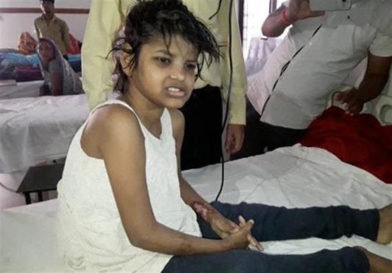 دختر جنگلی در هند پیدا شد+تصاویر