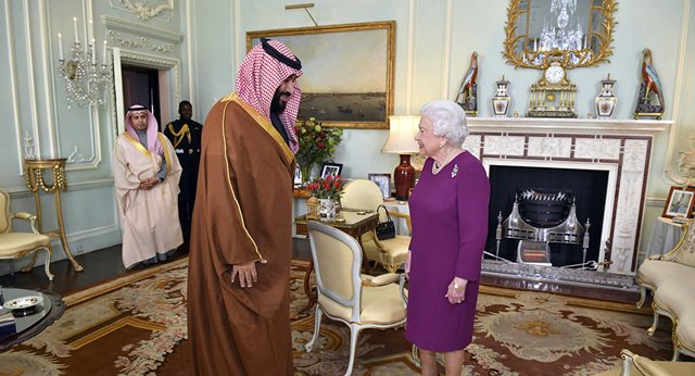 ملکه انگلیس با محمد بن سلمان دیدار کرد+عکس