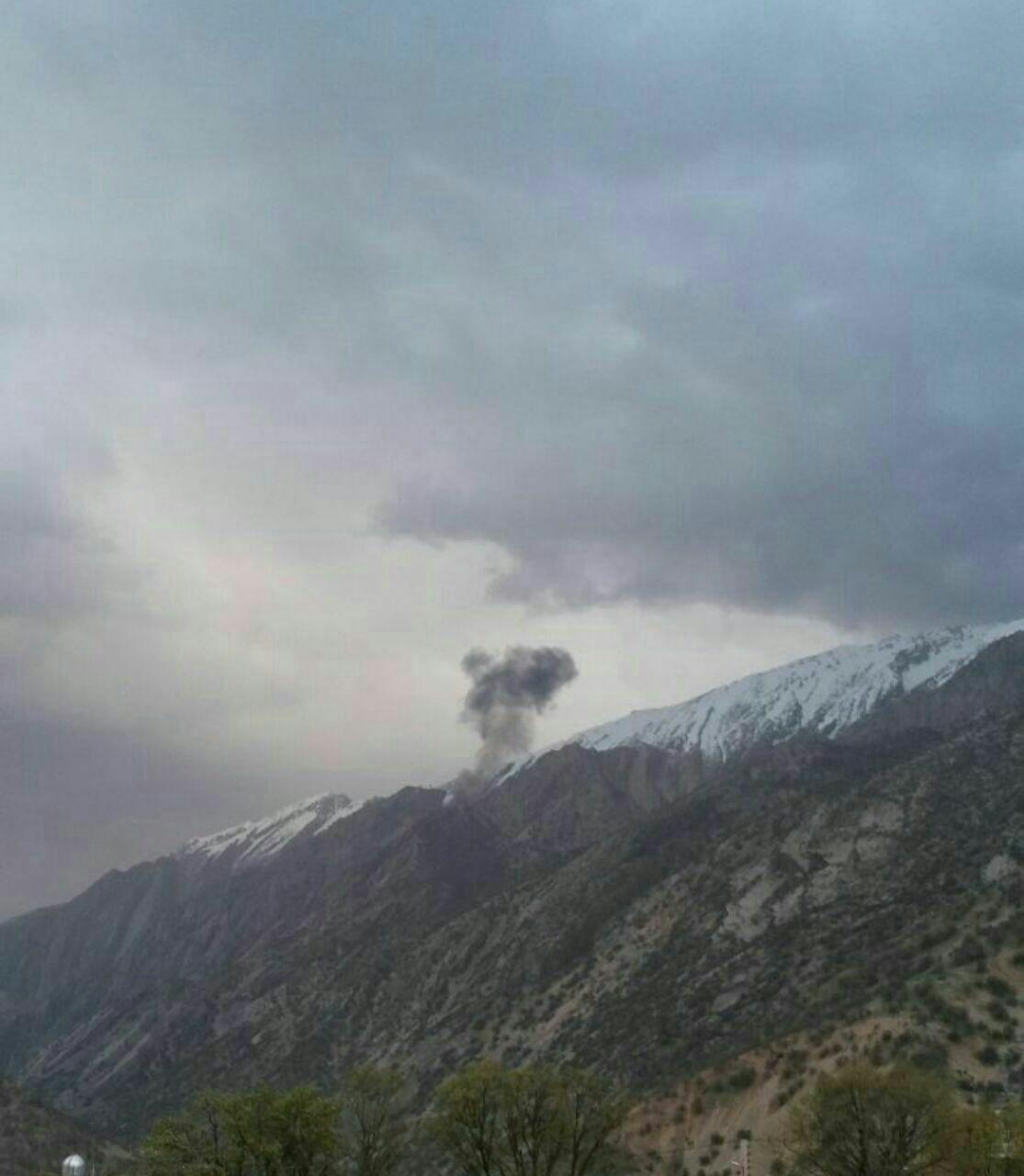 سقوط هواپیمای ترکیه‌ای در ایران/هواپیما حامل ۱۱ مسافر و متعلق به ثروتمند معروف ترکیه‎ای بود/ارسال ٥ آمبولانس به محل سقوط بود/تمام اجساد سوخته‌اند +عکس