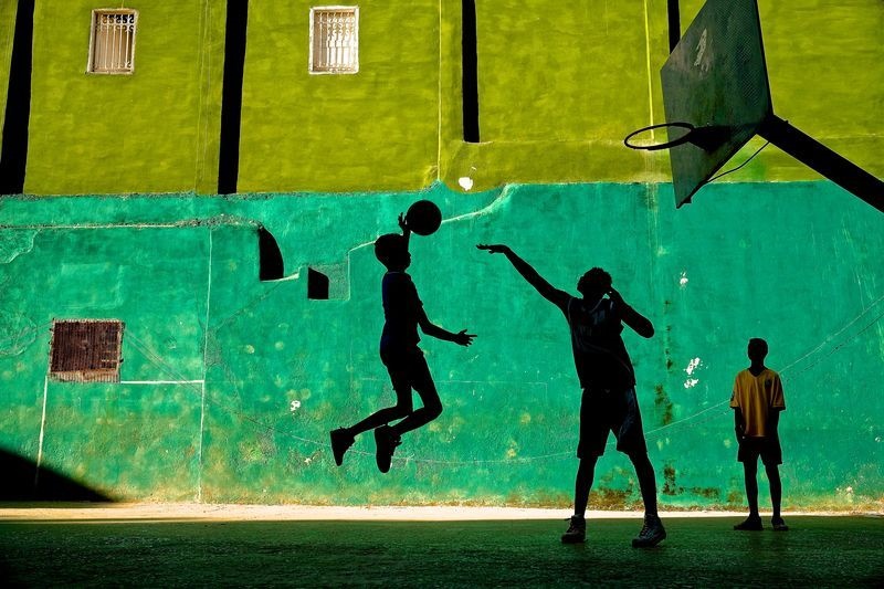 عکس/ بسکتبال پسران کوبایی در عکس روز نشنال جئوگرافیک
