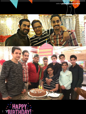 «شهاب حسینی» در جشن تولد پسرش | عکس