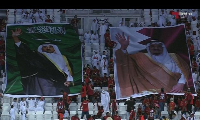 بازی سیاسی قطری‌ها در دیدار برابر پرسپولیس + عکس