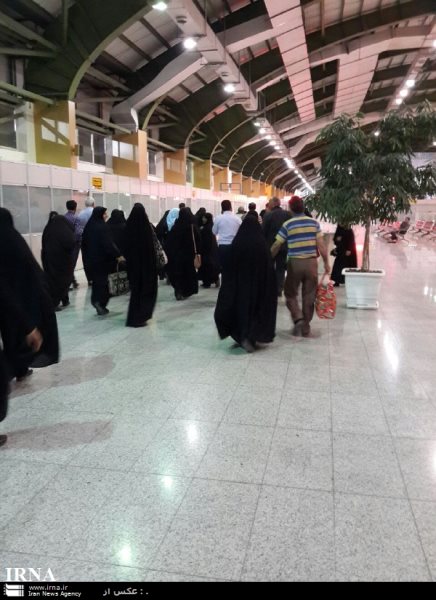 زائران سرگردان در عراق به ایران بازگشتند+تصاویر