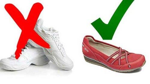 ویژگی های یک کفش استاندارد