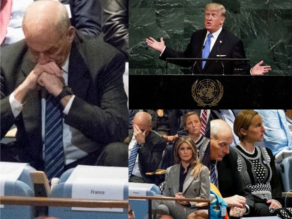 واکنش کاربران توئیتر به حرکات رئیس دفتر ترامپ هنگام سخنرانی او در سازمان ملل/ عکس