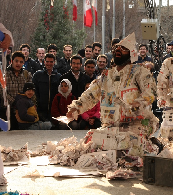 گلادیاتور تئاتر خیابانی ایران در ارمنستان