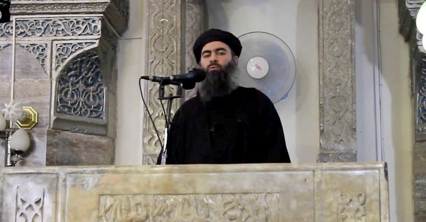 بازگشت رهبر داعش/ابوبکر البغدادی به هوادارانش درباره تسلیم شدن هشدار داد