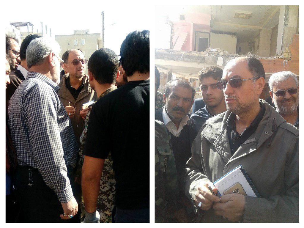 حضور یکی از مسئولین دفتر رهبری در کرمانشاه/تصاویر