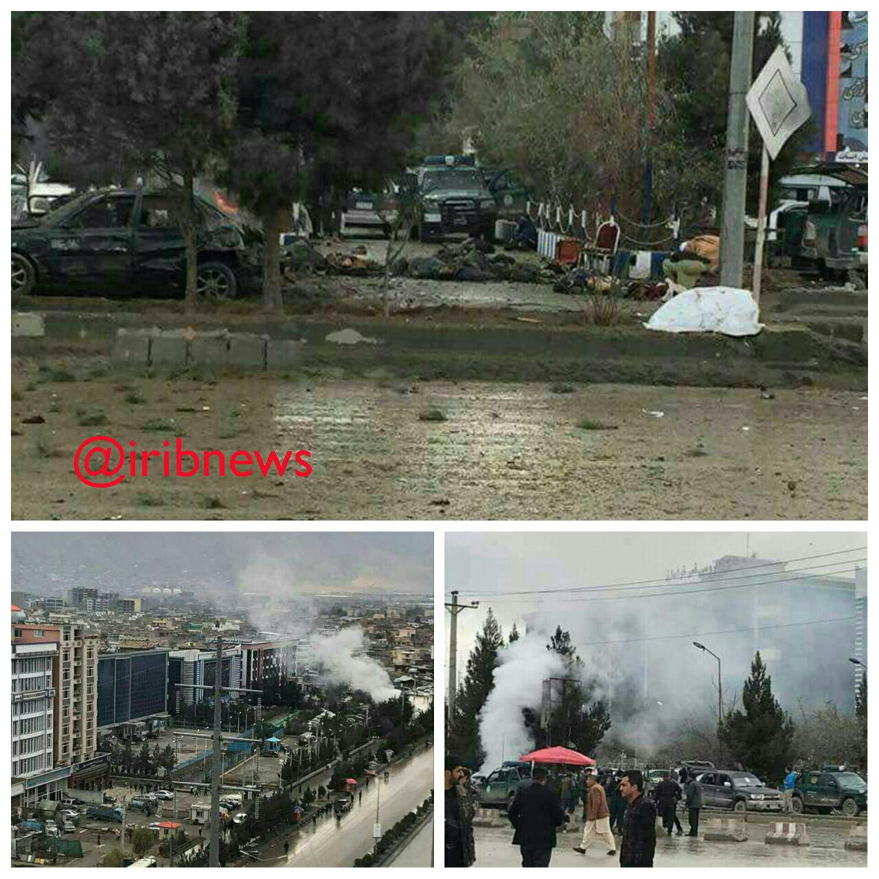 انفجار انتحاری در کابل/ ۱۰ کشته و زخمی+عکس