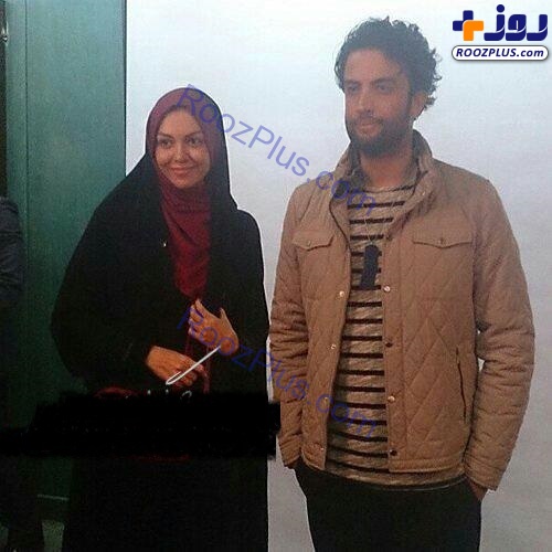 عکسی دیده نشده از آزاده نامداری در کنار خواننده مشهور