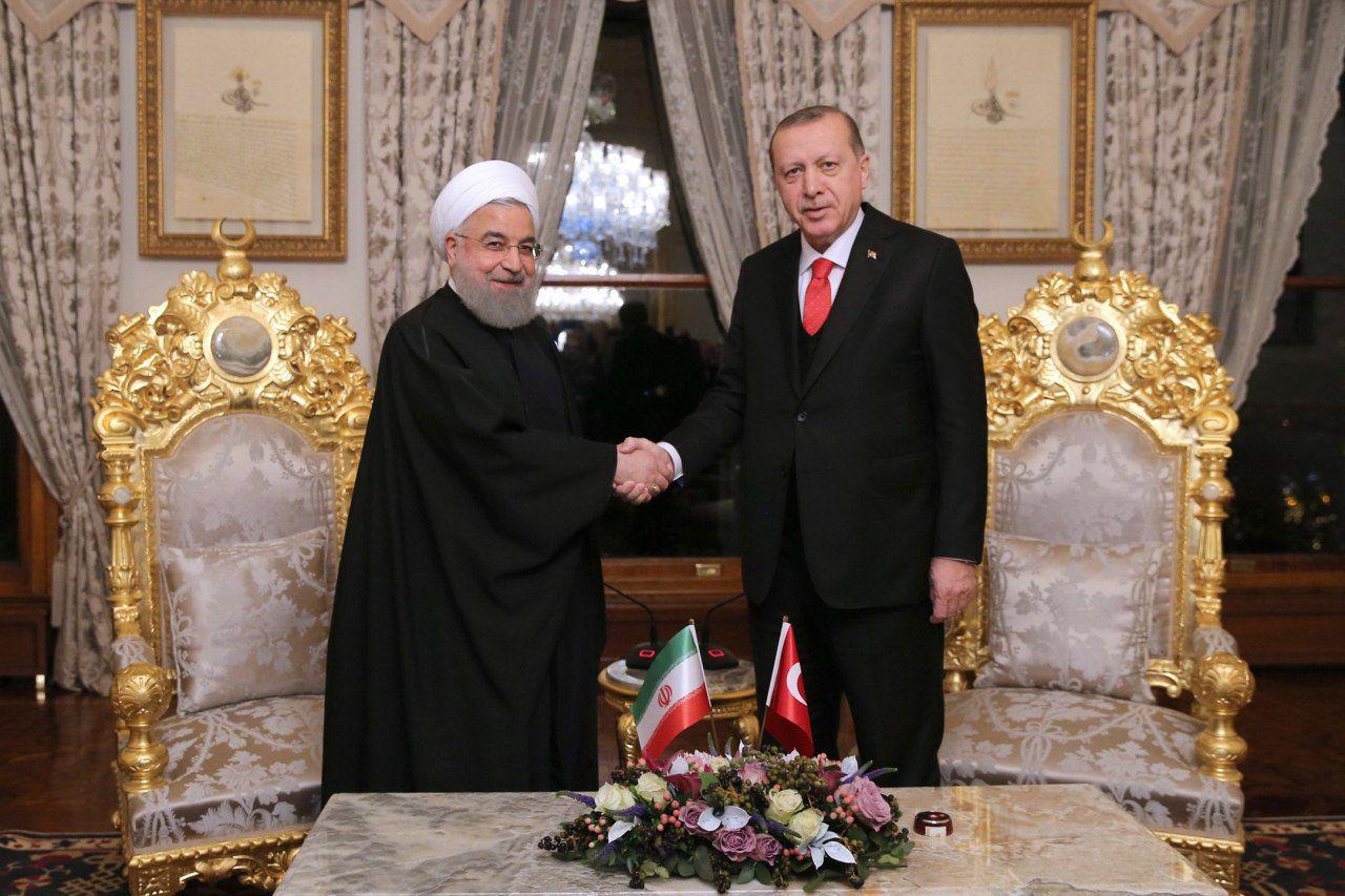 اردوغان و روحانی دیدار کردند+عکس