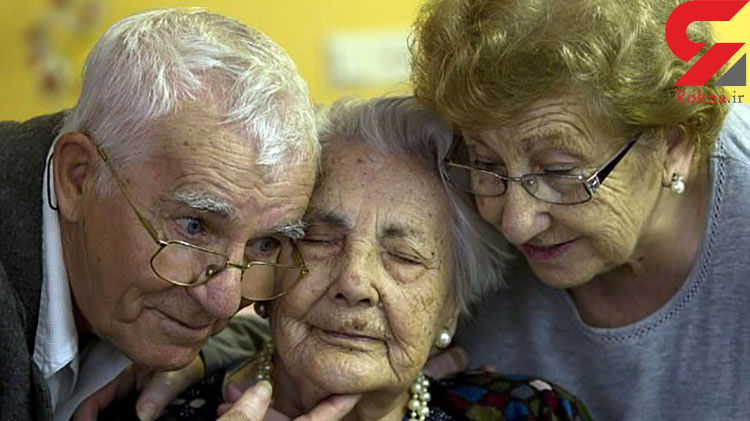 پیرترین زن اروپا در سن 116 سالگی مرد/عکس