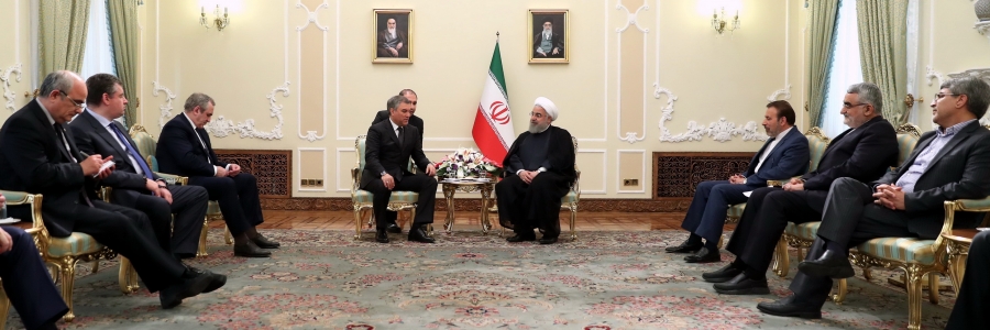 روحانی: تهران و مسکو در مسیر روابط راهبردی قرار دارند/ همکاری نزدیک ایران و روسیه باید تا رسیدن به امنیت کامل در سوریه و منطقه ادامه یابد