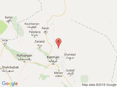 زلزله 4.1 ریشتری در کرمان