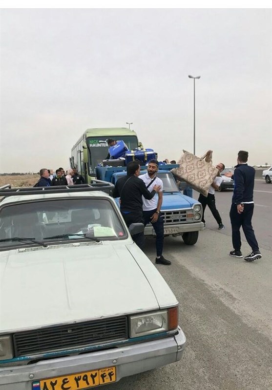 اتفاق عجیب در سفر استقلال به کویت + عکس