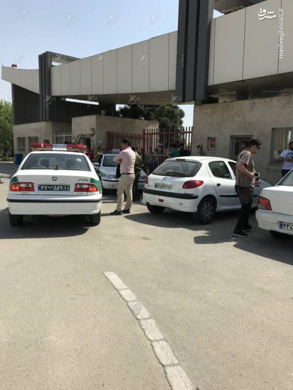 پای پلیس به محل تمرین پرسپولیس باز شد +عکس