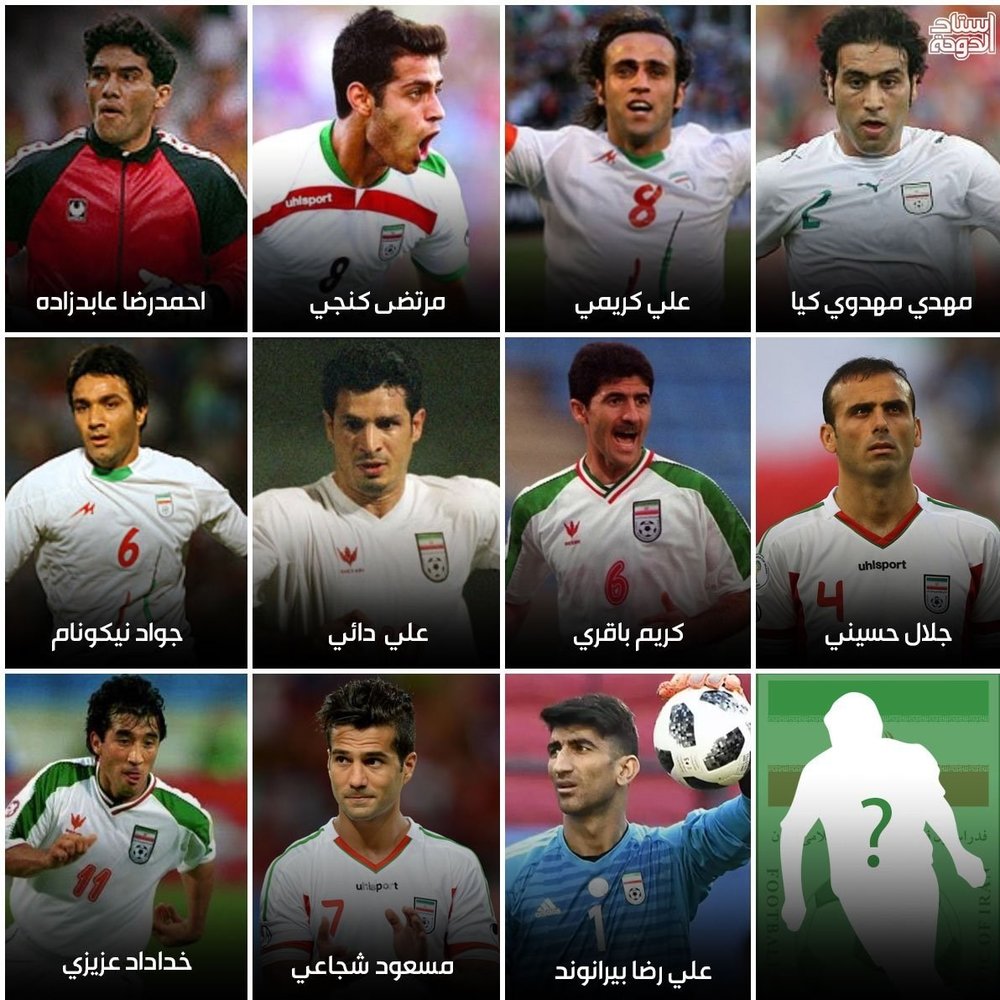 نظرسنجی رسانه قطری درباره محبوب‌ترین بازیکن ایرانی تاریخ جام ملت‌های آسیا
