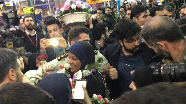 خبرنگار آمریکایی‌الاصل پرس‌ تی‌وی به ایران بازگشت+عکس