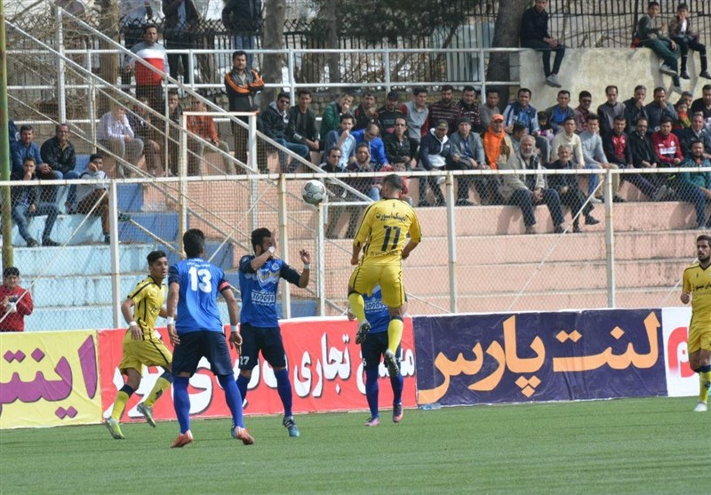 توقف مدعیان، پیروزی مس کرمان و شکست ملوان در لیگ دسته اول فوتبال