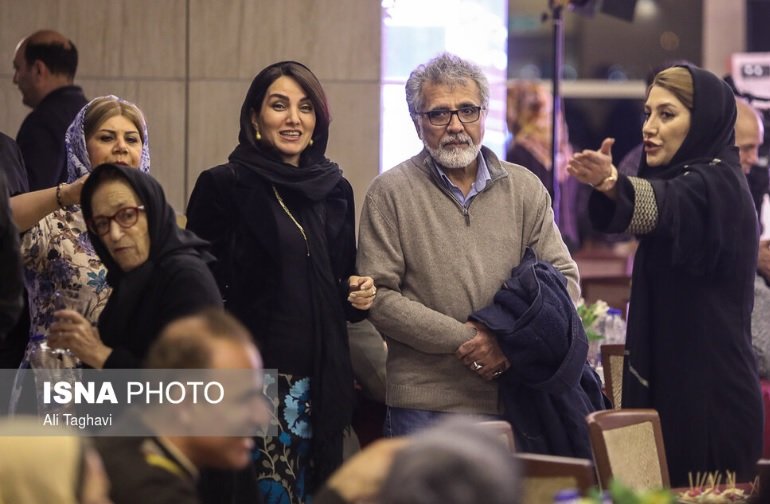 عکس| بهروز افخمی و همسرش در شب کارگردانان سینما