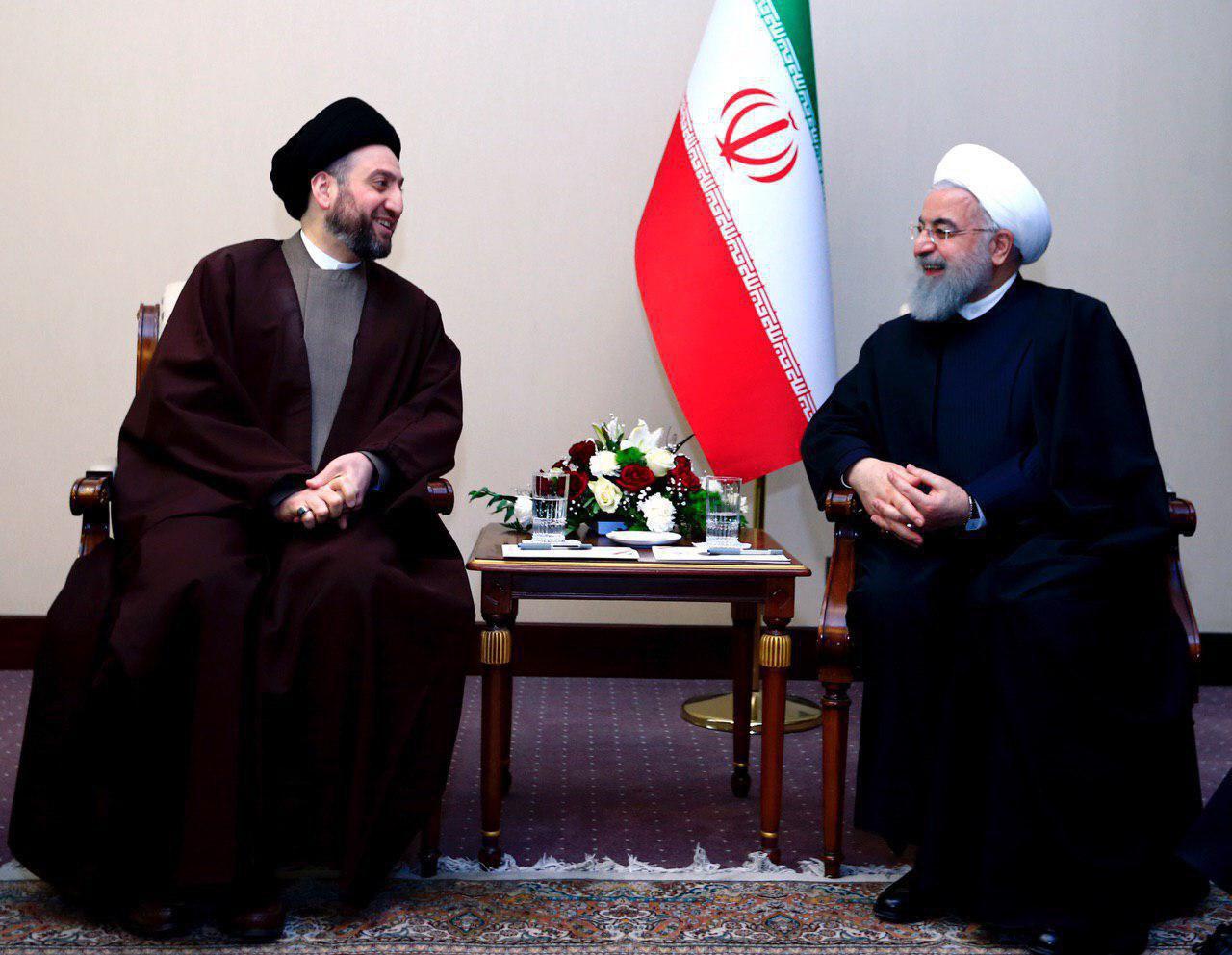 روحانی: می‌خواهیم در کنار عراق سازنده یک قدرت بزرگ در منطقه باشیم|آمریکایی‌ها در حال انتقال تروریست‌ها هستند