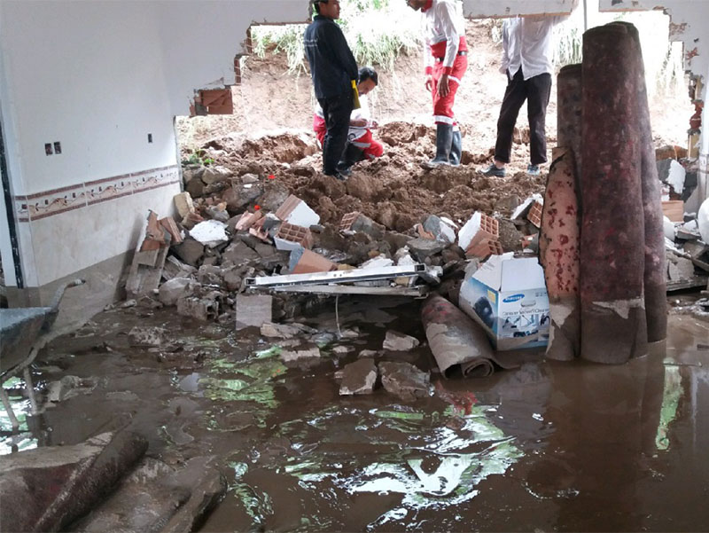 خسارت سیلاب به 50 روستای گنبدکاووس