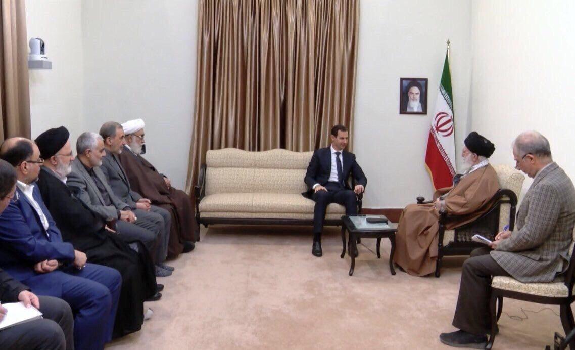 چرا در دیدار بشار اسد با رهبر انقلاب و روحانی، ظریف غایب بود؟