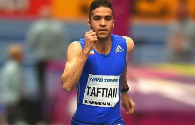 نایب قهرمانی دونده سرعتی ایران در دوی ١٠٠ متر فرانسه