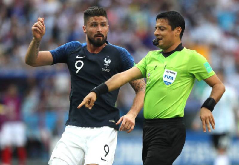 تیم داوری ایران در قضاوت فرانسه-آرژانتین سربلند بود