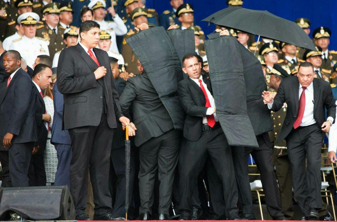 ترور ناموفق رئیس جمهور ونزوئلا+عکس