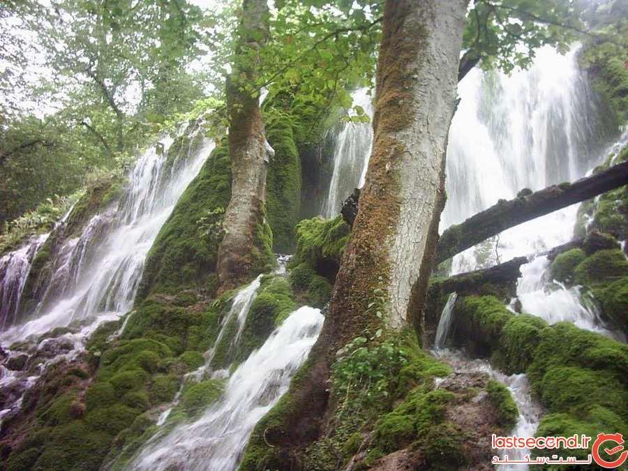 آبشار اوبن، آبشاری در میان درختان سر به فلک کشیده + تصاویر