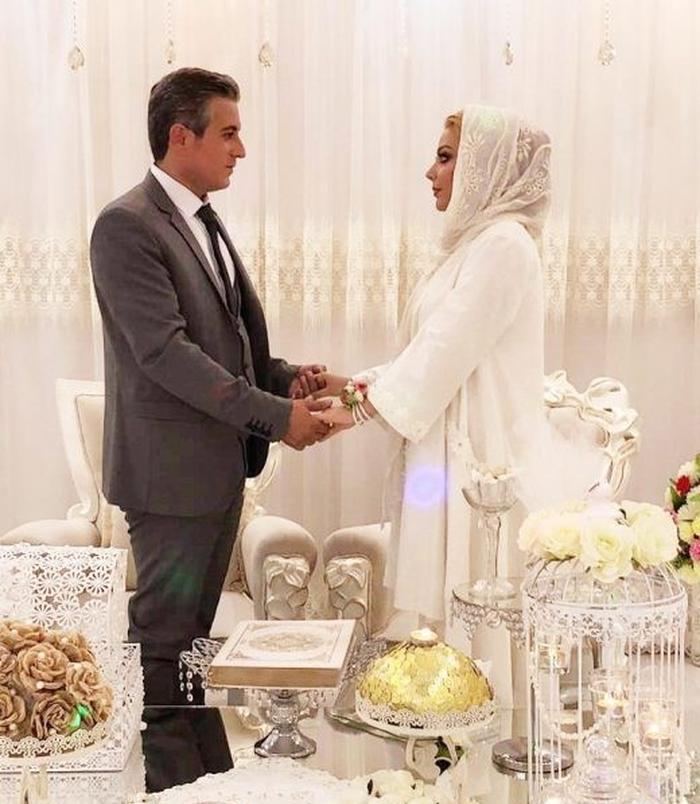 ازدواج مجدد بازیگر زن ایرانی ! + عکس